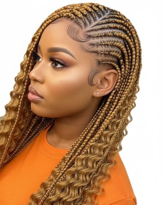 Boho goddess braids